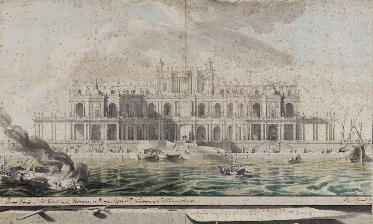 Carlo Marchionni, Architetto Romano Drawing the Self in Eighteenth