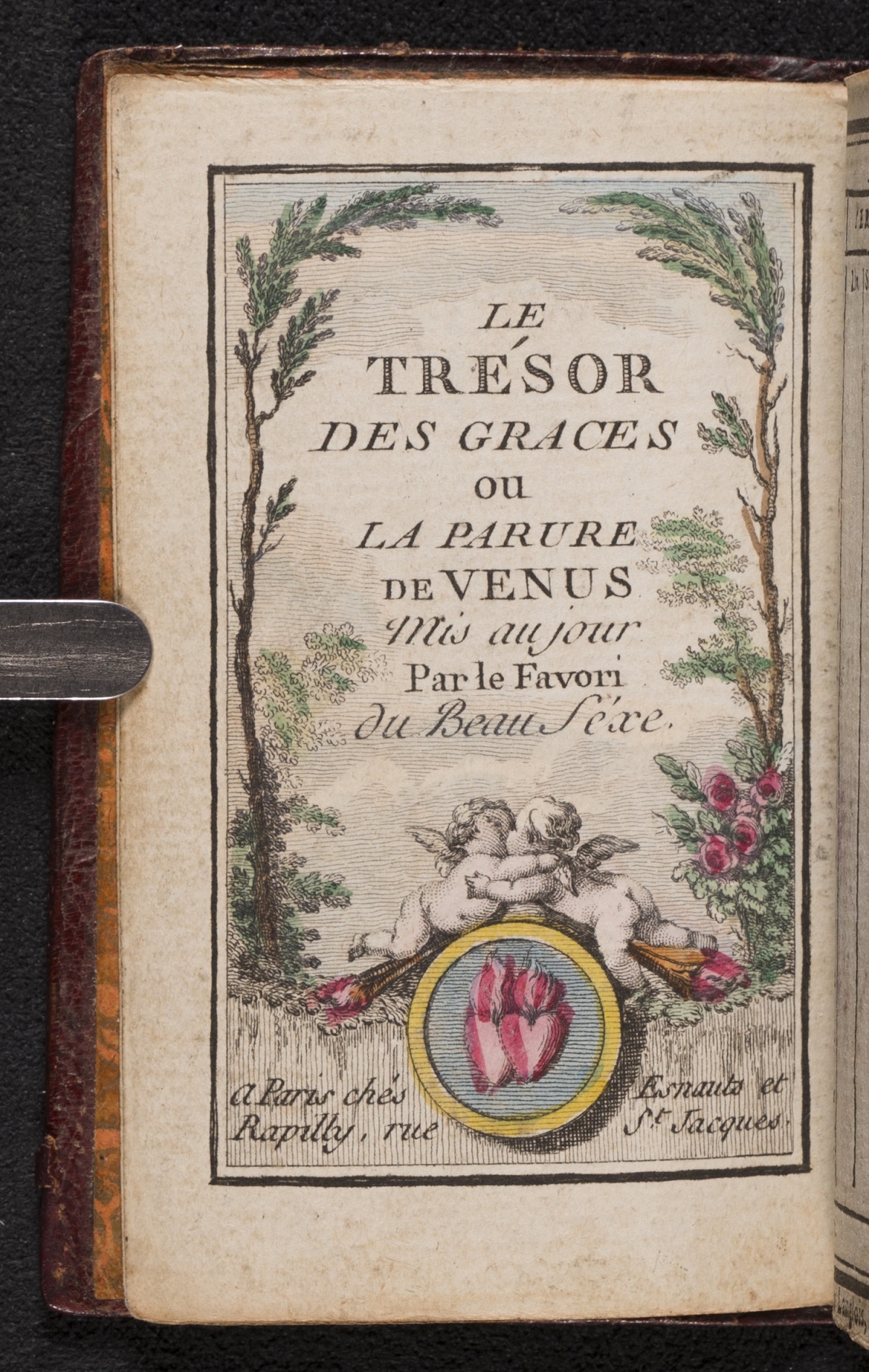 Volume bearing the title Le Trésor des Trésors (The Treasure of
