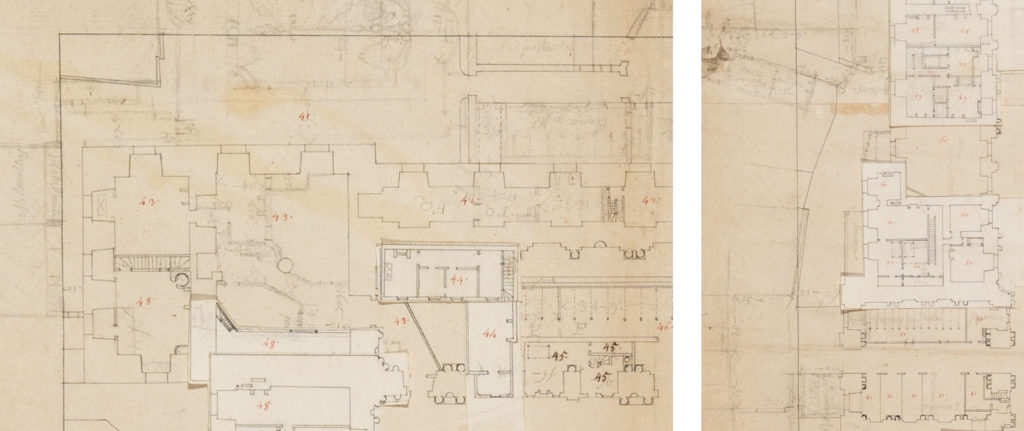 Figs 9 and 10. Details of Fig. 1.