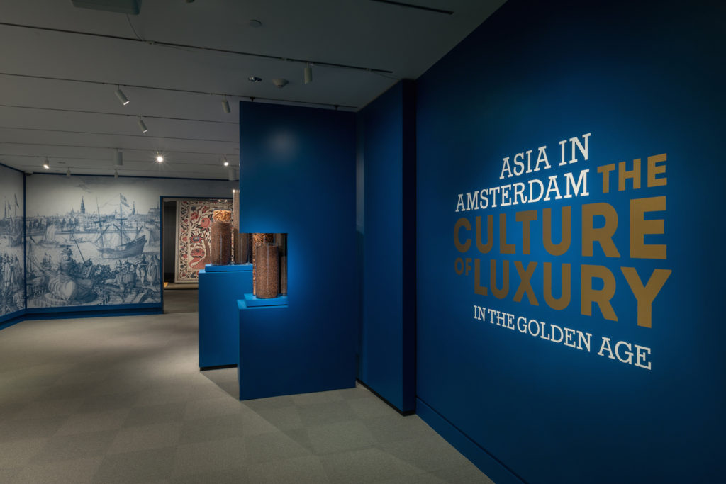 Fig. 1 Installation view of Asia in Amsterdam: The Culture of Luxury in the Golden Age, 2016. © Photo by Allison White.