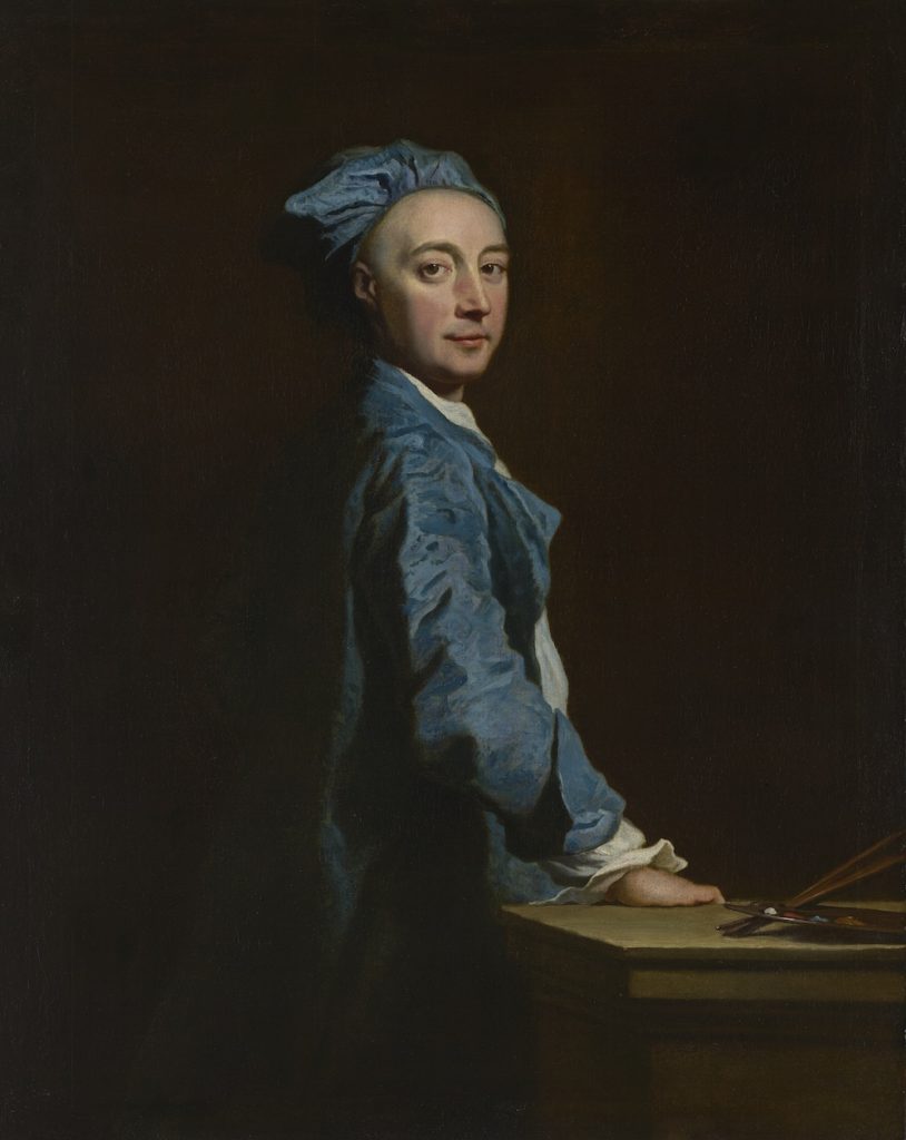 Fig.1. Joseph Highmore, Self-portrait, c.1730. Oil on canvas, 126.4 x 101 cm. Felton Bequest, 1947, National Gallery of Victoria, Melbourne. Image Courtesy of the National Gallery of Victoria.