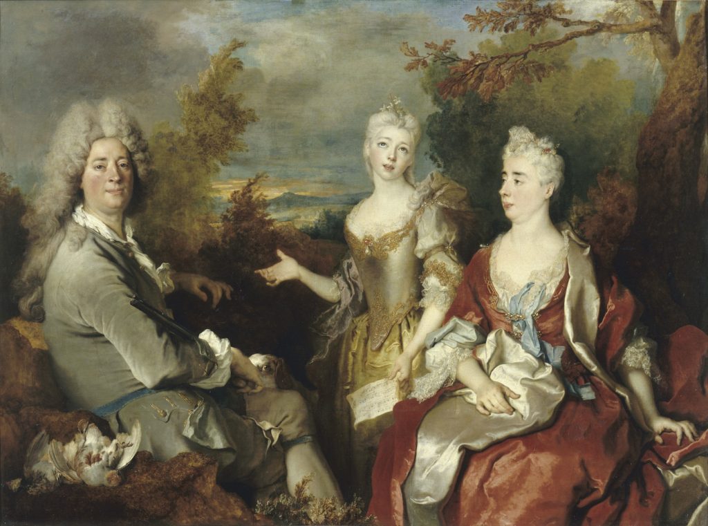 Fig.7. Nicolas de Largillière, Portrait of a Family, c.1730. Oil on canvas, 149 x 200 cm. Photo © RMN-Grand Palais (Musée du Louvre) / Gérard Blot.