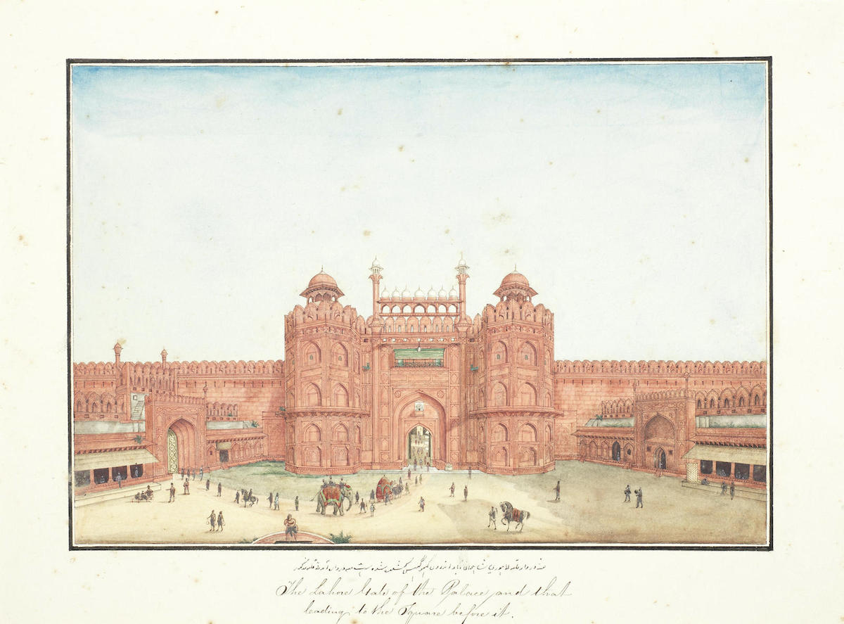 red fort | Sketching in India-saigonsouth.com.vn